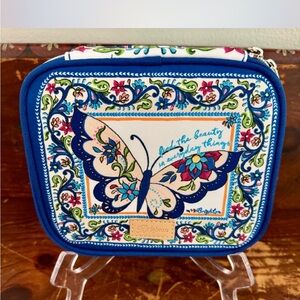 Brighton Butterfly Garden Collection Travel Zippered Jewelry Case NWOT